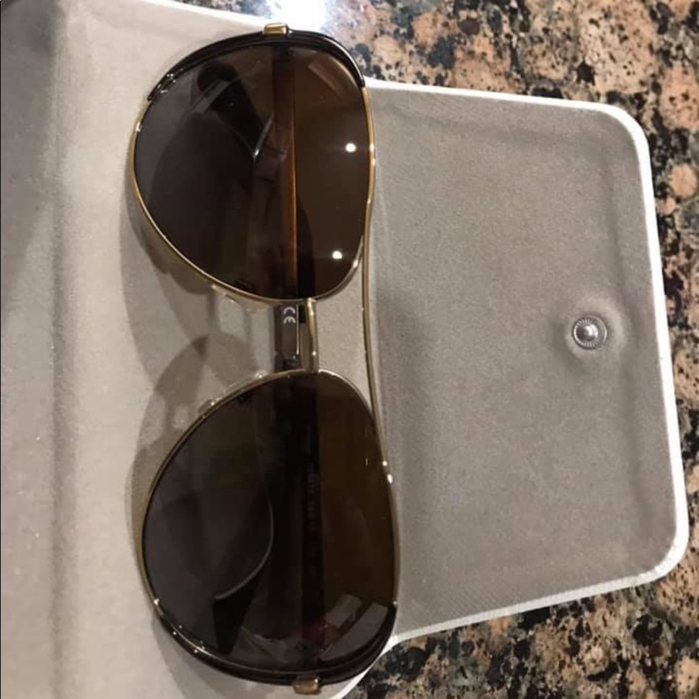 Michael Kors polarized aviator sunglasses